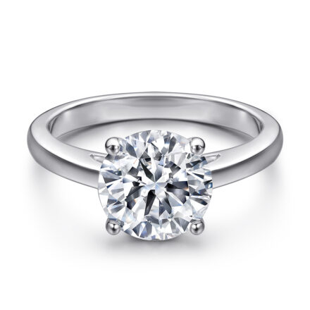 Sajid’ – Matte Moissanite Engagment Ring