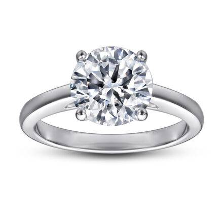 Sajid’ – Matte Moissanite Engagment Ring